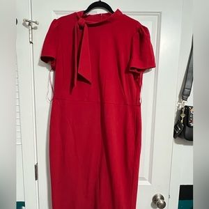 Red Liz Claiborne dress